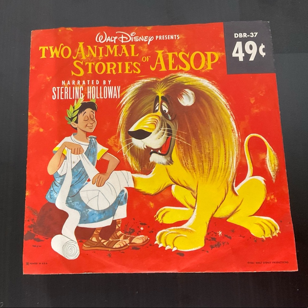 Two Animal Stories of Aesop *sleeve only*